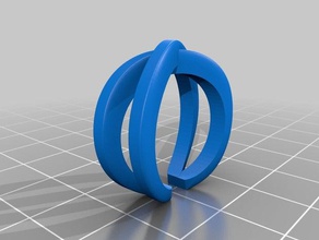 ring Schmuck design Idee trendy 3d print model - Mito3D