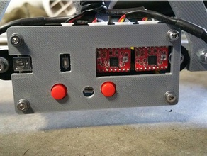 eleks gravador do laser cutter - eletrônica tampa partes 3d print model - Mito3D