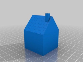 jouet maison - Haus Spielzeug- Dekoration gadgets Spielzeug 3d print model - Mito3D