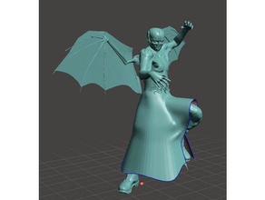 mi versión del inframundo marcus vampier criaturas figura película de réplica 3d print model - Mito3D