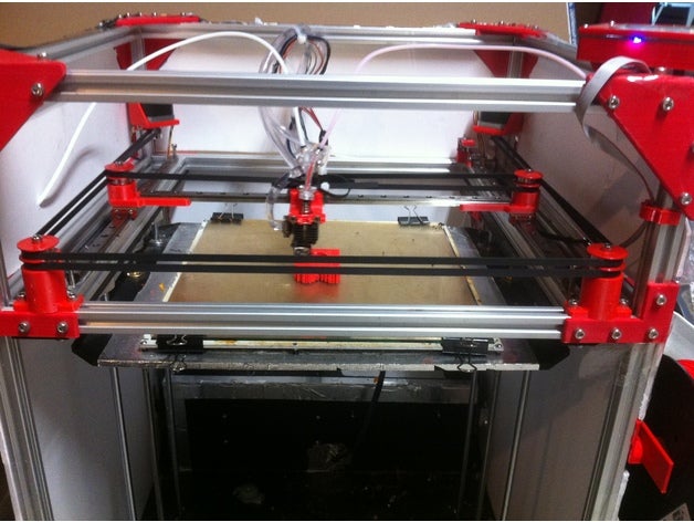 ft-5 xy núcleo Impressoras 3d corexy folgertech ft5 3D print model - Mito3D