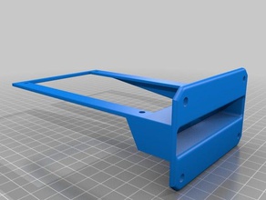 anycubic trigorilla board mount 3d printer parts kossel delta plus linear 3d print model - Mito3D