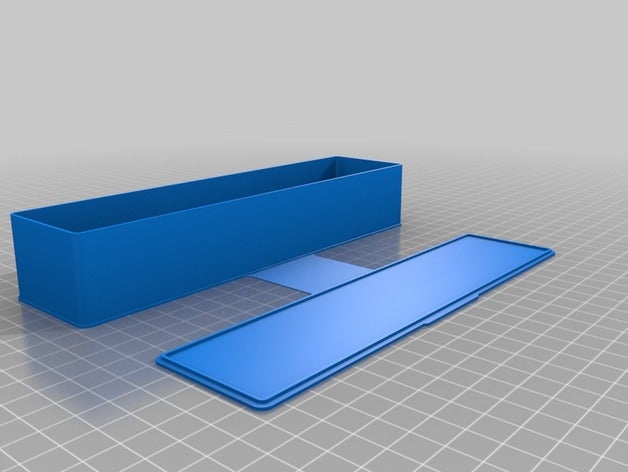temporizador de caso recipientes personalizado 3D print model - Mito3D