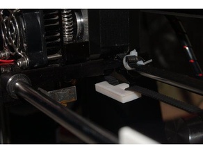 belt tensioner anet a6 x axis 3d printer parts x-belt 3d print model - Mito3D