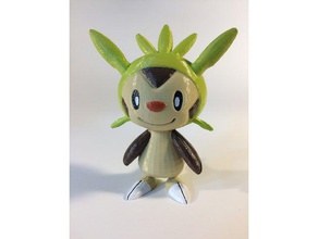 chespin pok mon caractère les créatures pokemon 3d print model - Mito3D