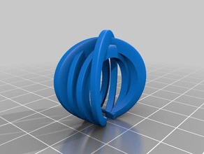 ring jewelry design trendy 3d print model - Mito3D