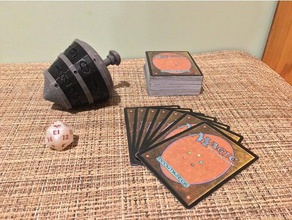 de divination du sensei haut dés titulaire jeux boîte le compteur la magie cueillette mtg edh 3d print model - Mito3D