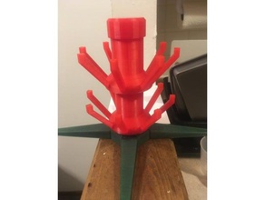 bouteille sommet de l'arbre les articles ménagers bouchon la séchage 3d print model - Mito3D