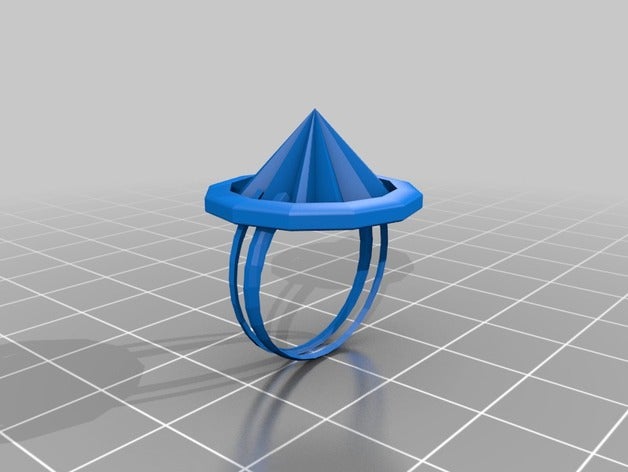 anillo 3 3d-drucken ring 3D print model - Mito3D