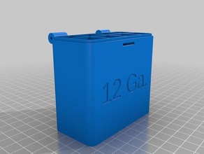 12 ga kutusu organizasyon özelleştirilmiş 3d print model - Mito3D