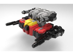 transformer replica blaster 3d solutech designed toys & games 3d print model - Mito3D