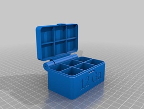 12 ga box organizzazione su misura 3d print model - Mito3D
