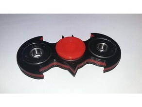 batman fidget spinner dual color toys & games 3d print model - Mito3D