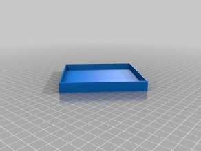 145x34x2thick la tapa de caja los contenedores personalizado 3d print model - Mito3D