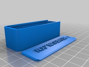 kutusu kaplar özelleştirilmiş 3d print model - Mito3D