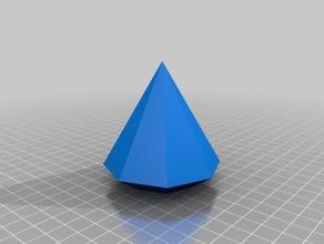 my customized diamond air plant pot decor 3d print model - Mito3D