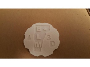 my maker coin coins & badges 3d print model - Mito3D