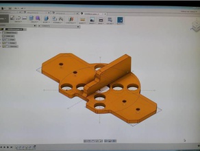 s800 motorplate r c véhicules moteur support 3d print model - Mito3D