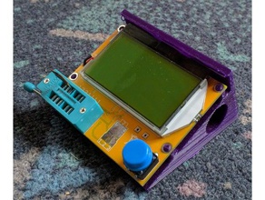 transistor testador de suporte eletrônica 3d print model - Mito3D