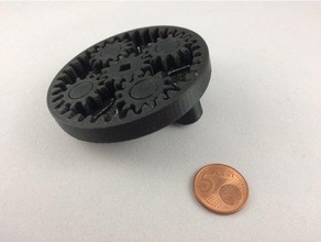 boite vitesse planetaire une impression - one print planetary gearbox engineering 3d-mo 3dmo time 3d print model - Mito3D