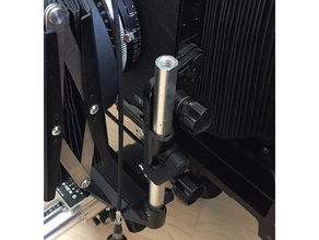 toyo vista g810 frente padrão de bloqueio câmera 8x10 analógico analógica fotografia o filme em a parte toyo-view viewcamera 3d print model - Mito3D