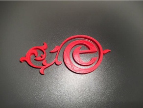 efteling-logo Schilder & logos efteling logo 3d print model - Mito3D