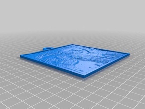 amanda Arte en 2d personalizado 3d print model - Mito3D