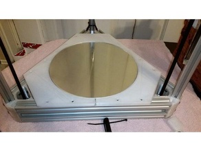 kossel 250 fsr cama de plataforma Impressora 3d peças delta 3d print model - Mito3D