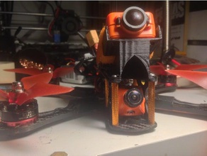 personalizzabile runcam hd 2 di montaggio videocamera r c i veicoli su misura fpv il monte openscad quadcopter runcam2 3d print model - Mito3D