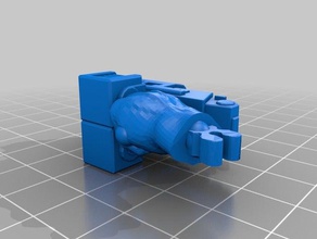 pesado bolter wh40k skullbot escala de 2 brinquedos & games 3d print model - Mito3D
