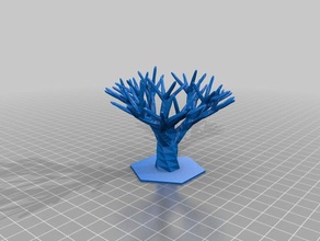 random tree models customized 3d print model - Mito3D