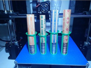 coin wrapper roller organization counter sorter 3d print model - Mito3D