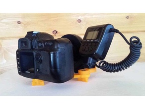 flash macro attacco la fotocamera di montaggio videocamera micro 3d print model - Mito3D