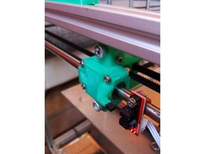 xy clamp v11 optical sensors 3d printer parts 3d print model - Mito3D