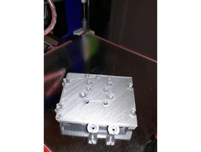 hypercube x carriage i3 rework compatible mount 3d printer parts x-carriage 3d print model - Mito3D
