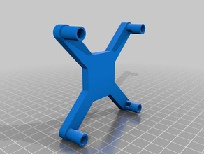 nano qx pequeño chillido marco de reemplazo 3d print model - Mito3D