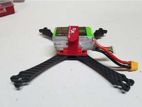 mrm reaper universal quadcopter bottom battery mount hobby 3d print model - Mito3D