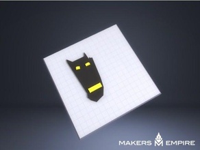 de batman art 3d print model - Mito3D