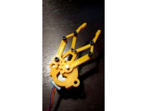 robot claw robotics stepper 3d print model - Mito3D