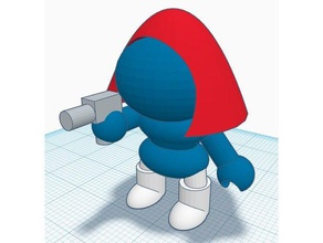 personnage de bande dessinée - femme fatale complet jouets & accessoires jeux dessin animé figure jeu miniature espion supeheroes super-héros avengers 3d print model - Mito3D