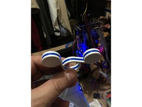 120 fidget spinner juguetes mecánicos inserción de metal 3d print model - Mito3D
