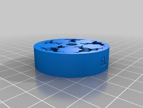 my customized gear bearing parts 3d print model - Mito3D