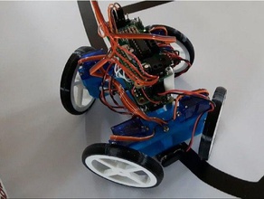 micro-rover raspberry pi zero 3d printing 3d print model - Mito3D