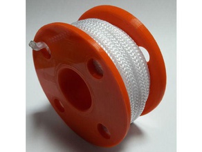 scuba diving compact finger spool reel - 10m sport & outdoors scubadiving 3d print model - Mito3D
