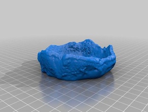 armazenamento gltich recipientes Digitalização em 3d argila play-doh poche poterie 3d print model - Mito3D
