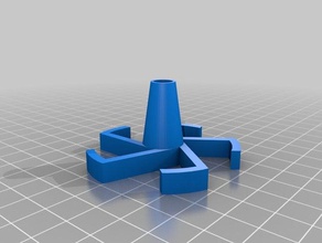 my customized parametric spool insert 3d printer accessories 3d print model - Mito3D