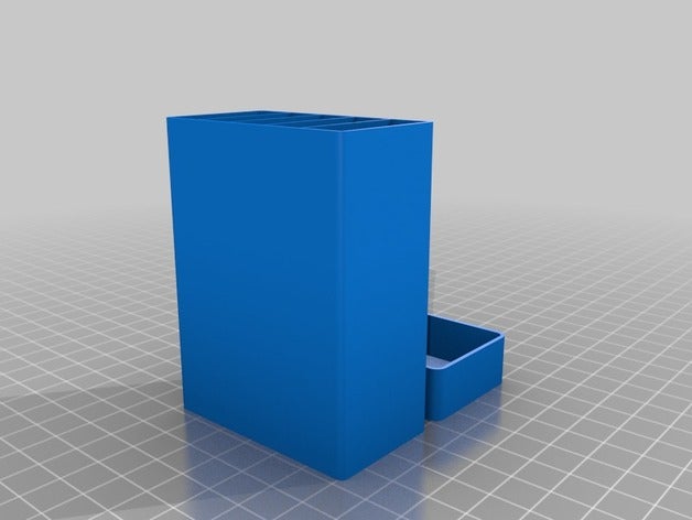 minha simples personalizado totalmente caixa suportes de ferramenta & caixas 3D print model - Mito3D