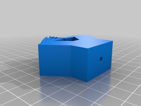 threaded dust filter colorizer 3d printer accessories remover filament marker 3d print model - Mito3D