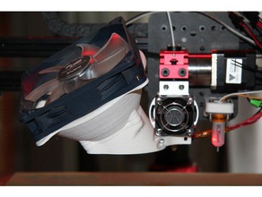 tevo bw 60mm duto Impressora 3d acessórios 3d print model - Mito3D