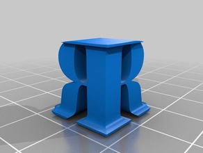 meine angepasste alphagram rr Mode kundengebundene 3d print model - Mito3D